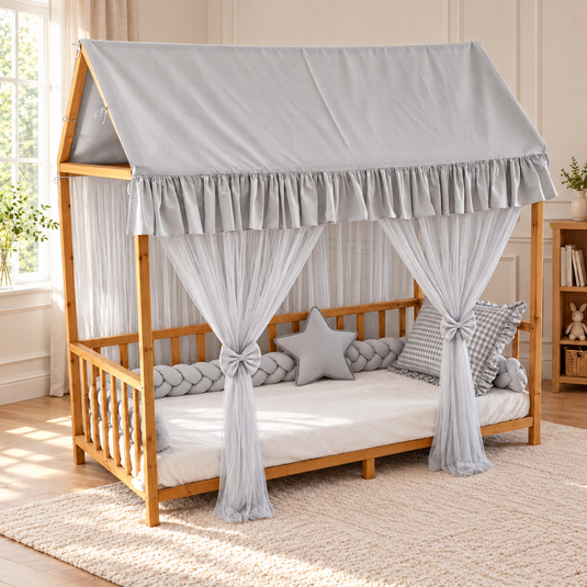 Powder Premium Montessori Betthimmel - Standard