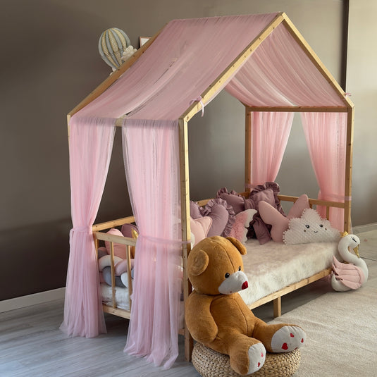 Pink Montessori-Betthimmel – Ein Typ
