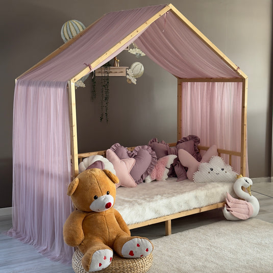 Blush Pink Montessori Canopy - A Type