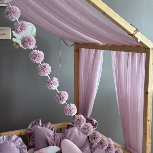 Blush Pink Montessori Canopy - A Type