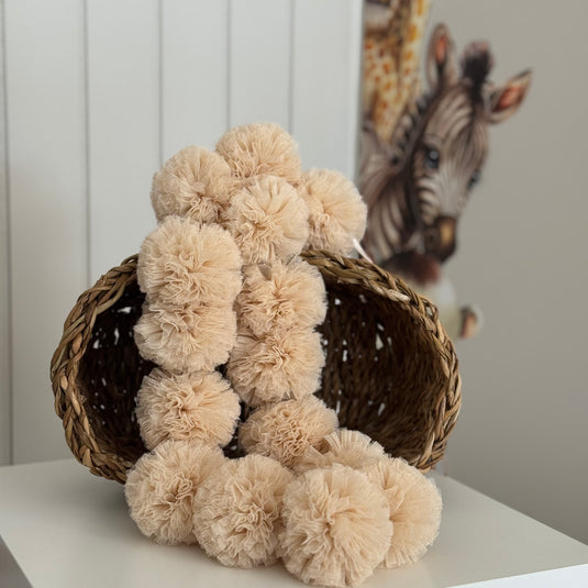 Mini Pompom - Honey Foam