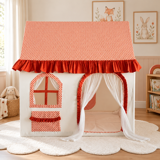 Candy Playhouse - Orange Gingham