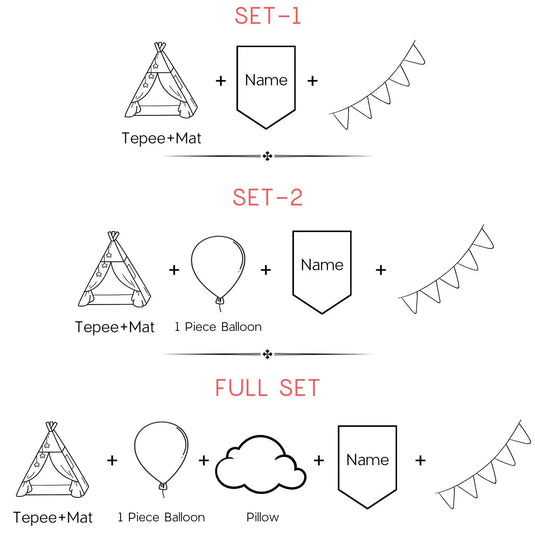 Kids Play Tent - Cinnamon