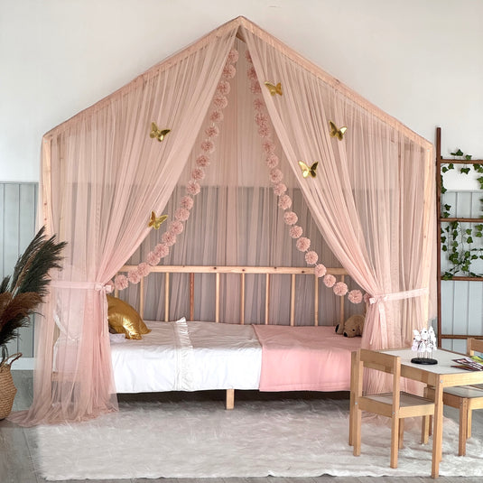 Light Powder Premium Montessori Canopy - A Type