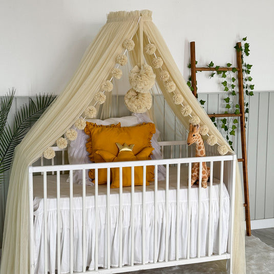 Champagne Crib Canopy