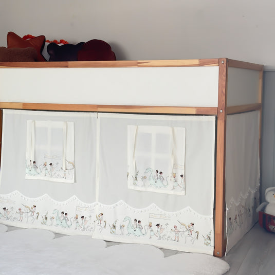 Ikea Kura Bettvorhang - Kura Hack