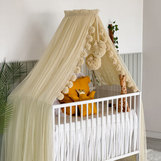 Champagne Crib Canopy