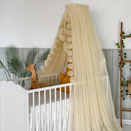 Champagne Crib Canopy