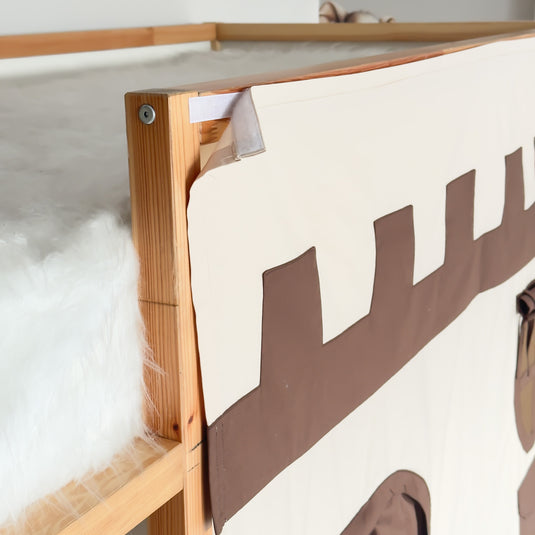 Ikea Kura Bettvorhang - Kura Hack