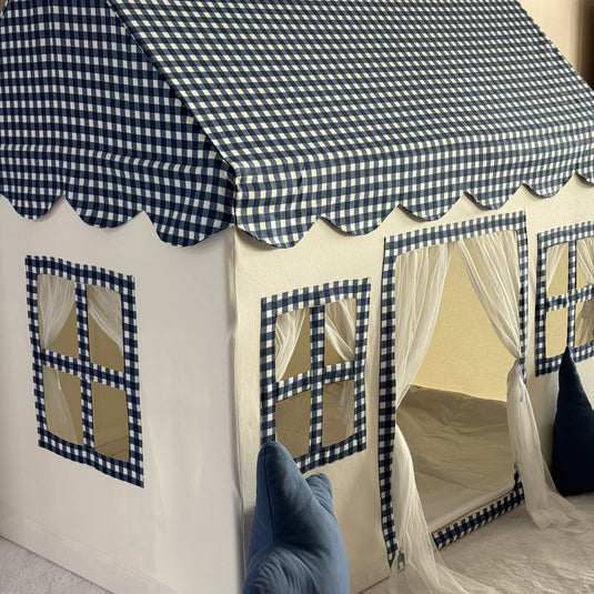 Candy Playhouse - Navy Gingham