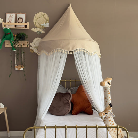 Begie Half Round Kids Canopy, Wall Hanging Play Tent