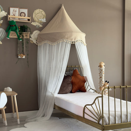 Begie Half Round Kids Canopy, Wall Hanging Play Tent