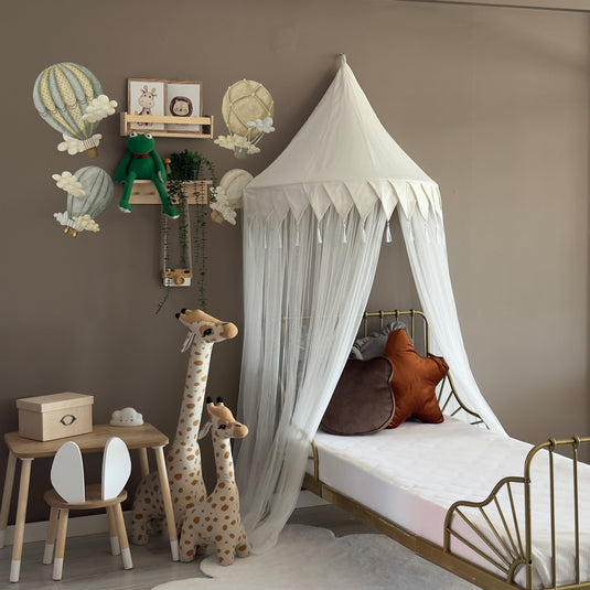 Half Round Kids Canopy, Wall Hanging Play Tent