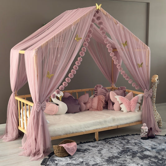 Blush Pink Premium Montessori Canopy - A Type