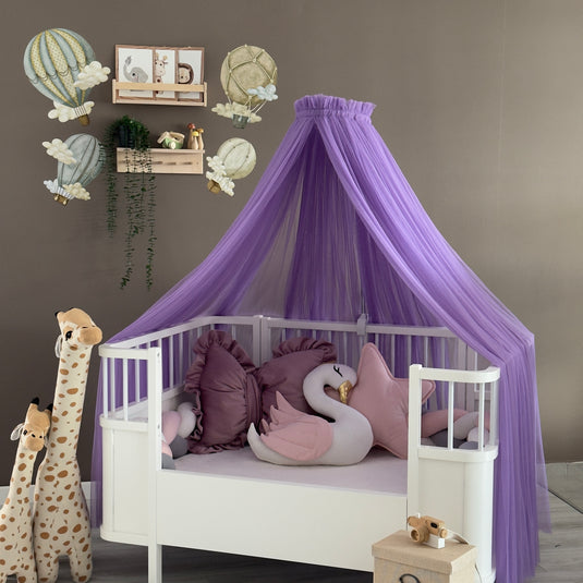 Lilac Crib Canopy