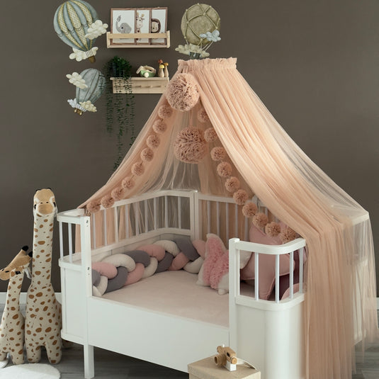 Light Powder Crib Canopy