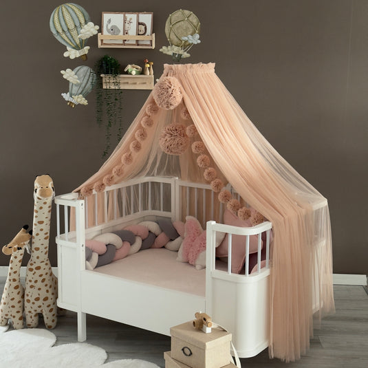 Light Powder Crib Canopy