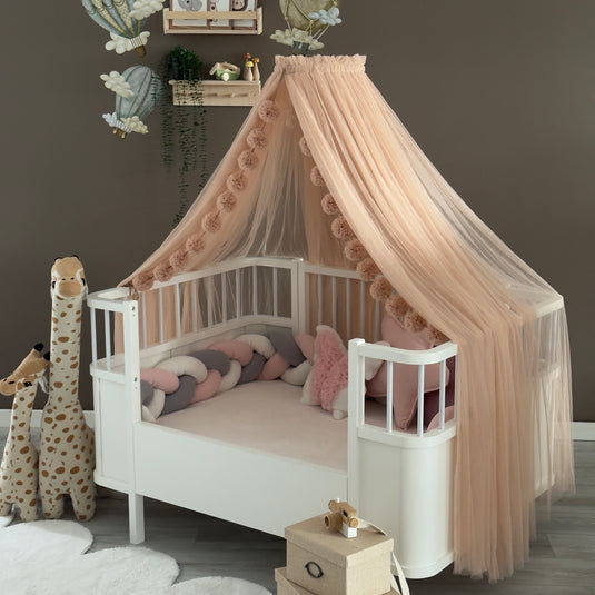 Light Powder Crib Canopy