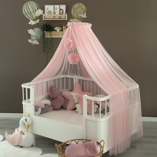 Pink Crib Canopy