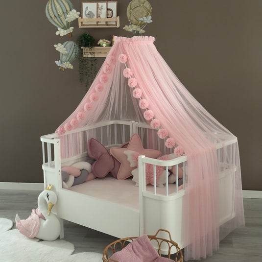 Pink Crib Canopy