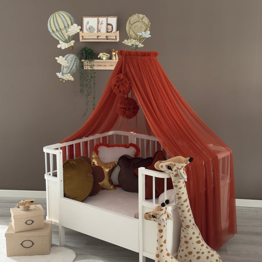 Cinnamon Crib Canopy