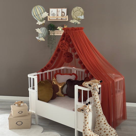 Cinnamon Crib Canopy