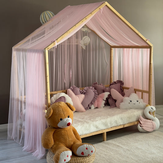 Pink Montessori-Betthimmel – Ein Typ
