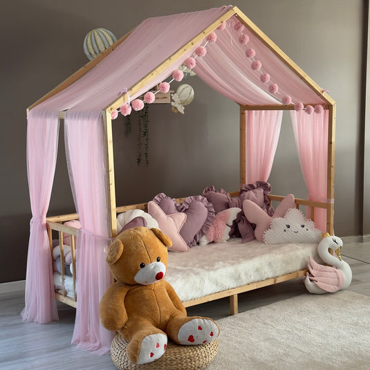 Pink Montessori-Betthimmel – Ein Typ