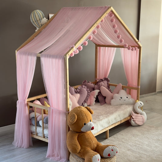 Pink Montessori-Betthimmel – Ein Typ