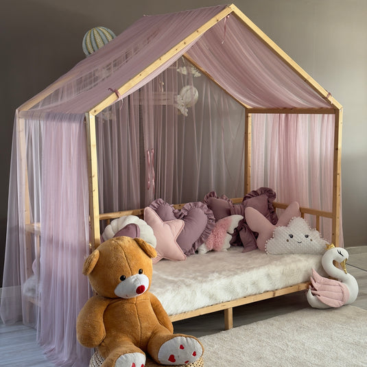 Blush Pink Montessori Canopy - A Type