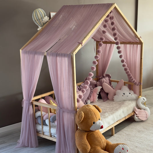 Blush Pink Montessori Canopy - A Type