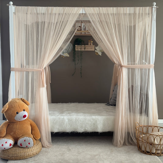 Camel Poster Bed Canopy - Premium