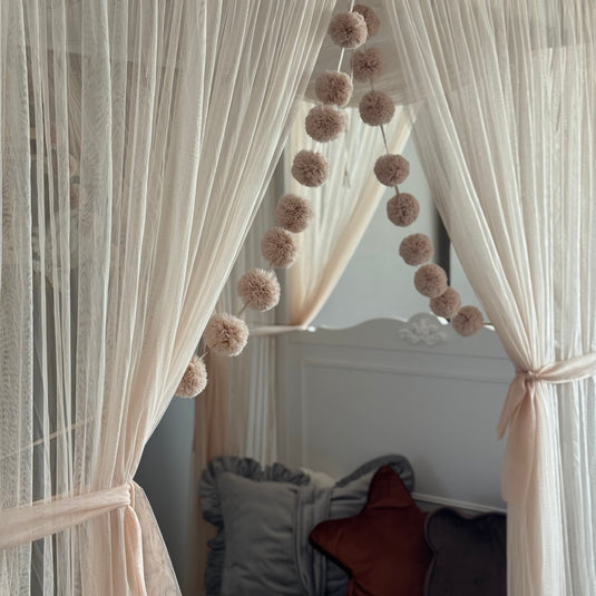 Camel Poster Bed Canopy - Premium