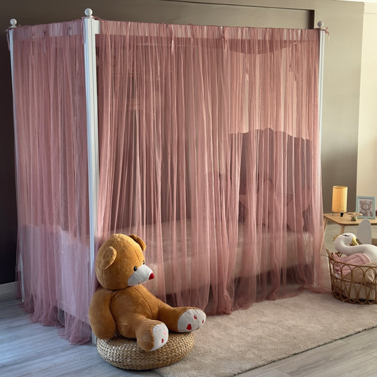 Rose Poster Bed Canopy - Premium