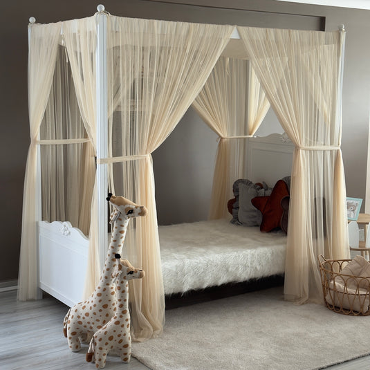 Honey Foam Poster Bed Canopy - Premium