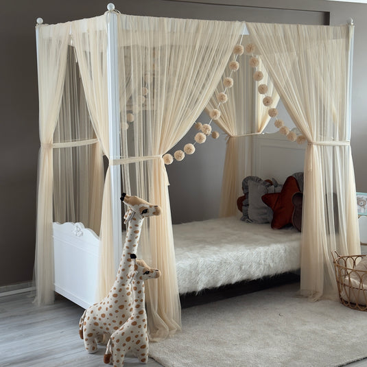 Honey Foam Poster Bed Canopy - Premium