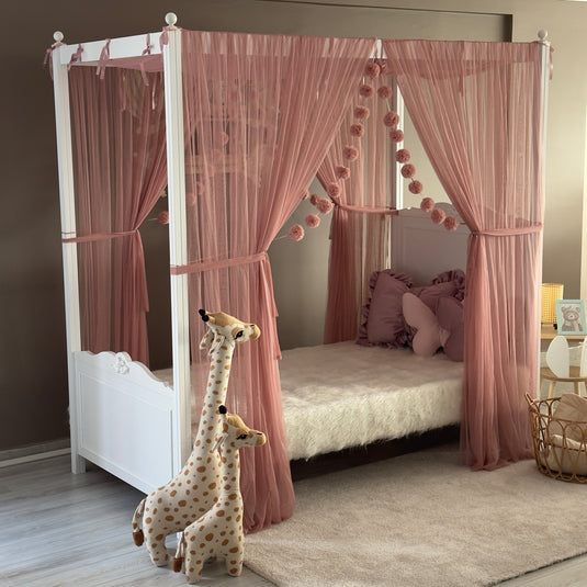 Rose Poster Bed Canopy