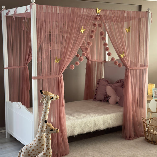 Rose Poster Bed Canopy