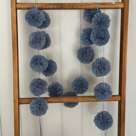 Mini Pompom - Indigo