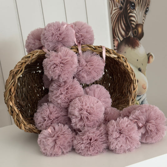 Mini Pompom - Blush Pink
