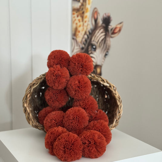 Mini Pompom - Cinnamon