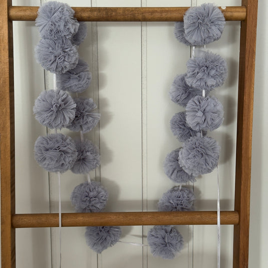 Mini Pompom - Grey