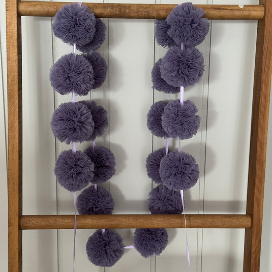 Mini Pompom - Navy Blue