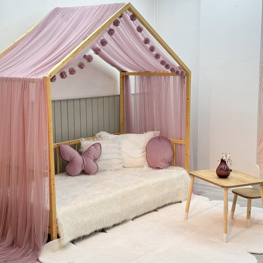 Blush Pink Montessori Canopy - A Type