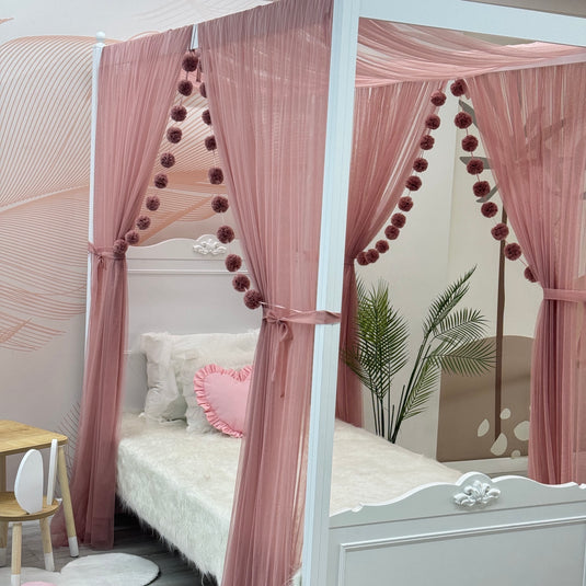 Rose Poster Bed Canopy