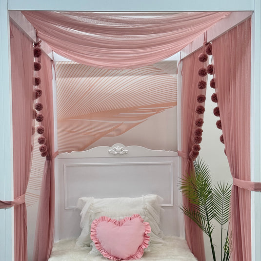 Rose Poster Bed Canopy