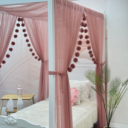 Rose Poster Bed Canopy