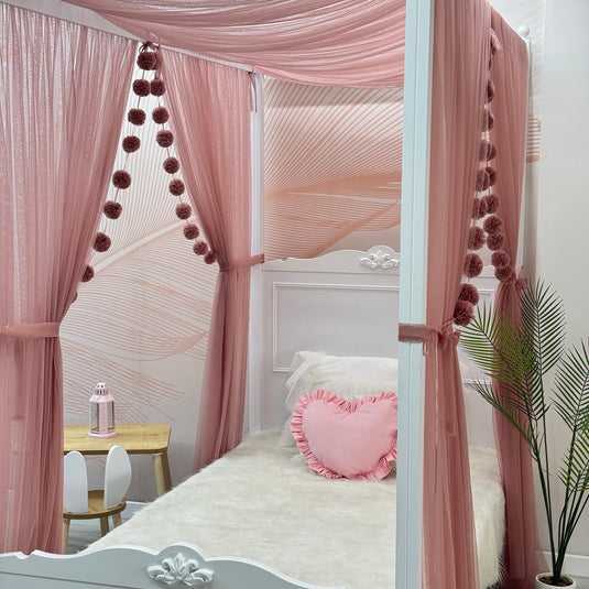 Rose Poster Bed Canopy