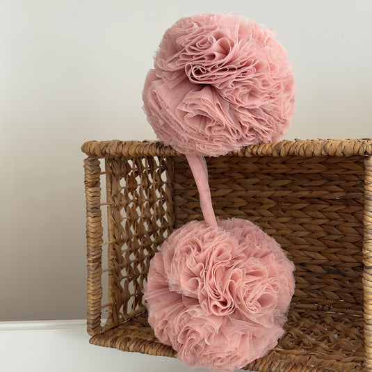 Twin Pompom  - Powder