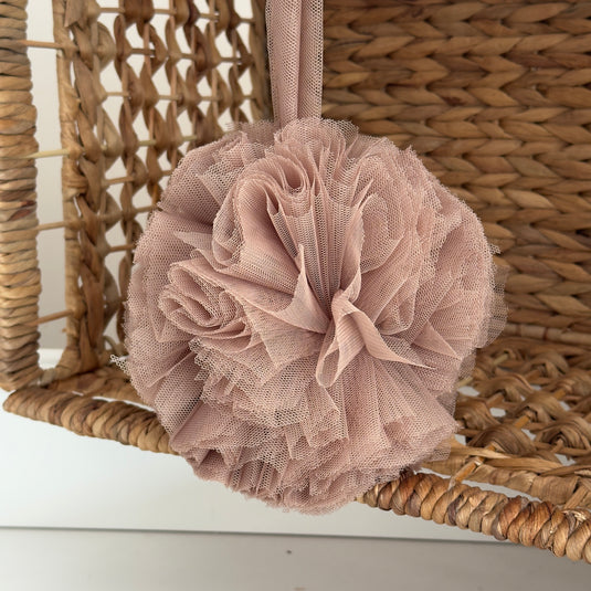 Twin Pompom  - Brown